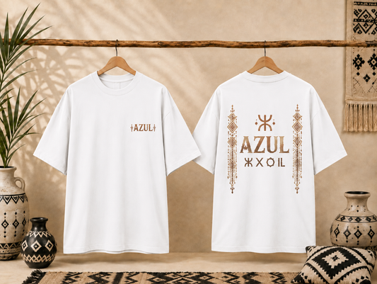 T-Shirt Oversize Héritage Amazigh – Unisexe